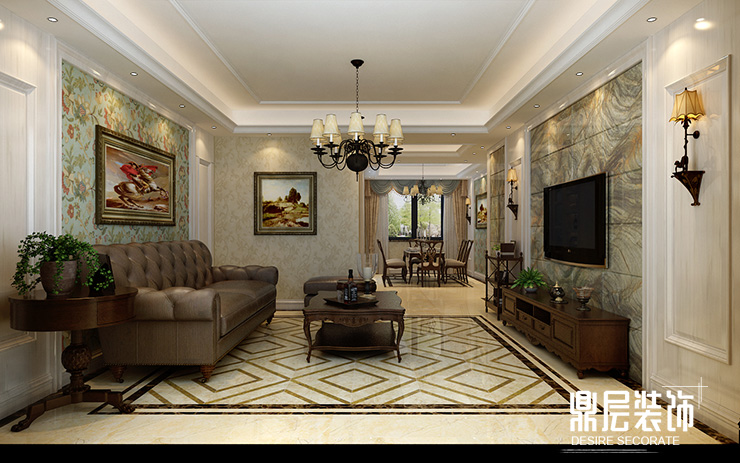 郑州蓝堡湾150平方三室两厅 现代简约风室内装修效果图与设计解析